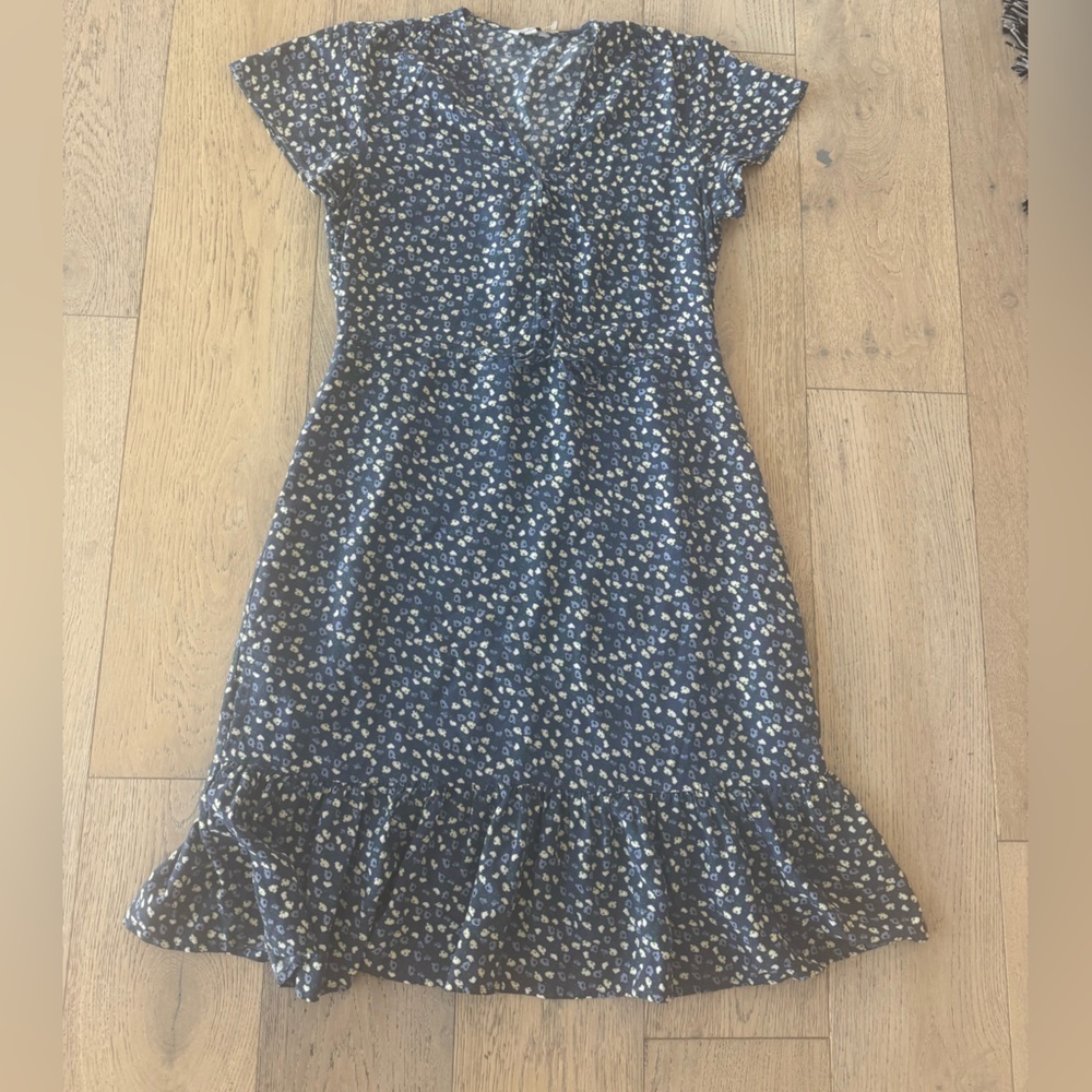 Rails Kiki Navy Ditzy Floral Dress XS